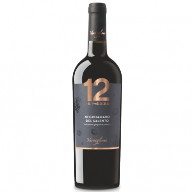 12 E Mezzo Negroamaro Del Salento I.G.T., 0,75 l