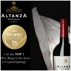 „Altanza Club“ vynui - „Decanter“ apdovanojimas