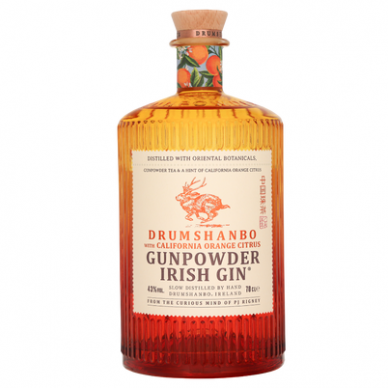 Drumshanbo With California Orangee Citrus Gunpowder Irish Gin, 0,7 l