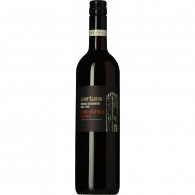 Ekologiškas Mont'Albano Nero D'avola Organic D.O.C., 0,75 l