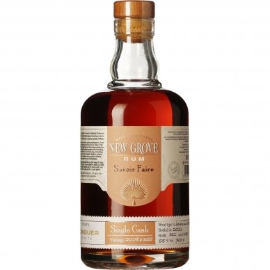 New Grove Savoir Faire Single Cask 2008, 0,7 l