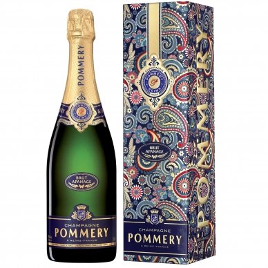 Pommery Apagane Brut Etui Kashmir, 0,75 l