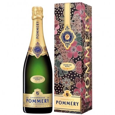 Pommery Brut Royal Grand Cru Etui Batik, 0,75 l