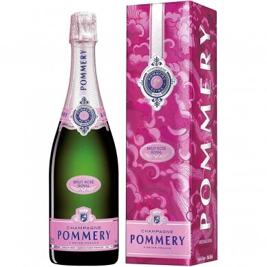 Pommery Brut Royal Rose In Gift Box, 0,75 l