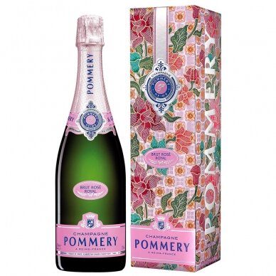 Pommery Brut Royal Rose Etui Batik, 0,75 l