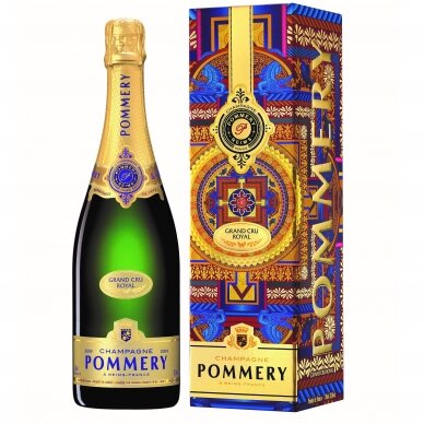 Pommery Grand Cru Vintage 2009 in Gift box, 0,75 l