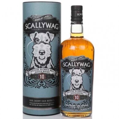 SCALLYWAG 10 YO SPEYSIDE BLENDED MALT WHISKY, 0,7 l