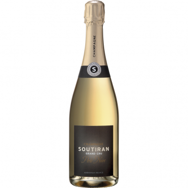 Soutiran Blanc de Noirs Perle Noire Grand Cru Champagne, 0,75 l