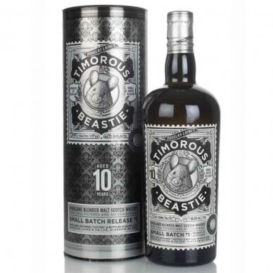 TIMOROUS BEASTIE 10 YO WHISKY, 0,7 l