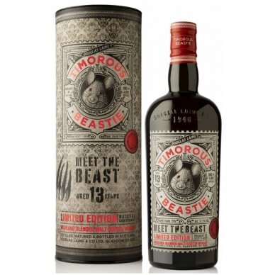 TIMOROUS BEASTIE MEET THE BEAST BLENDED MALT 13 YEAR OLD, 0,7 l