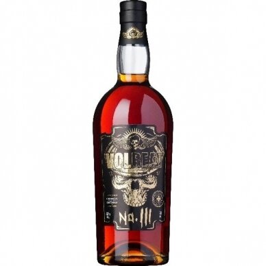 VOLBEAT NO. III SUPER PREMIUM CARIBBEAN AND GUATEMALA SPIRIT DRINK 0,7 l