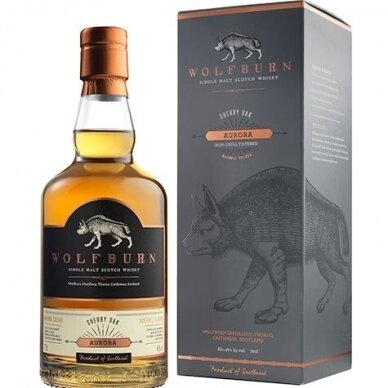 WOLFBURN AURORA SINGLE MALT SCOTCH WHISKEY 7 Years, 0,7 l 1