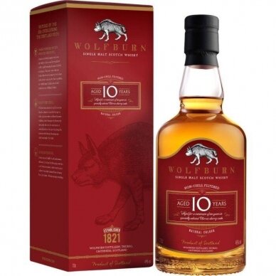 Wolfburn Single Malt Scotch Whisky 10 Years